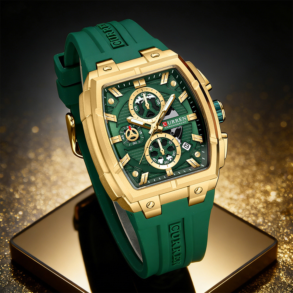 Luxury Watch Quality - ساعة CURREN الفاخرة للرجال، ساعة يد
