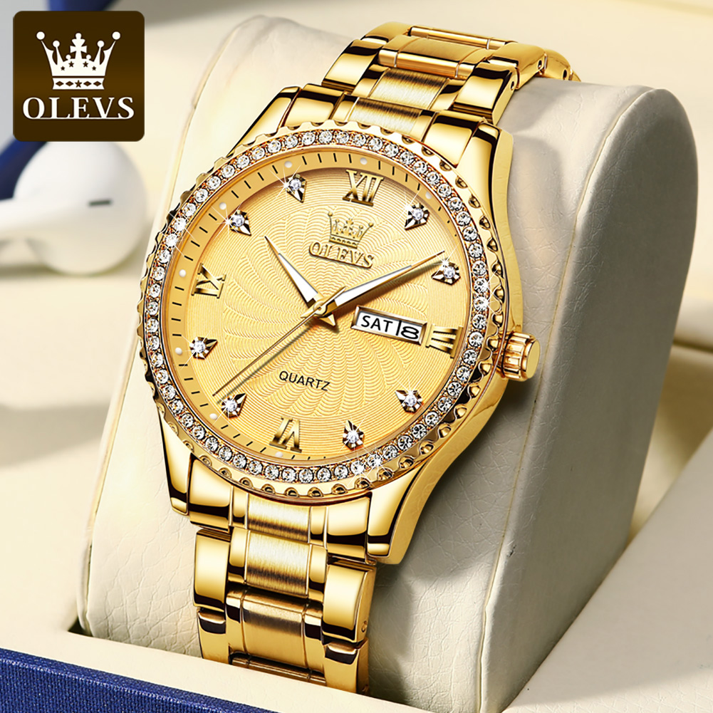 Luxury Watch Maker - ساعة يد رجالية فاخرة من OLEVS