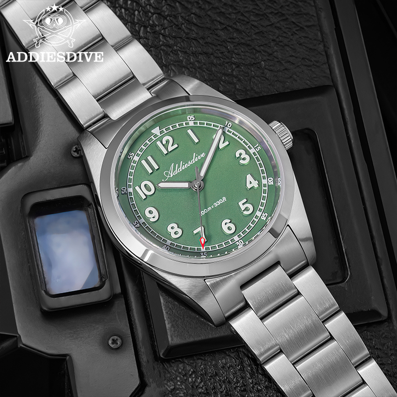 Luxury Watch Time - ساعات ADDIESDIVE للنساء زجاج ياقوتي 36
