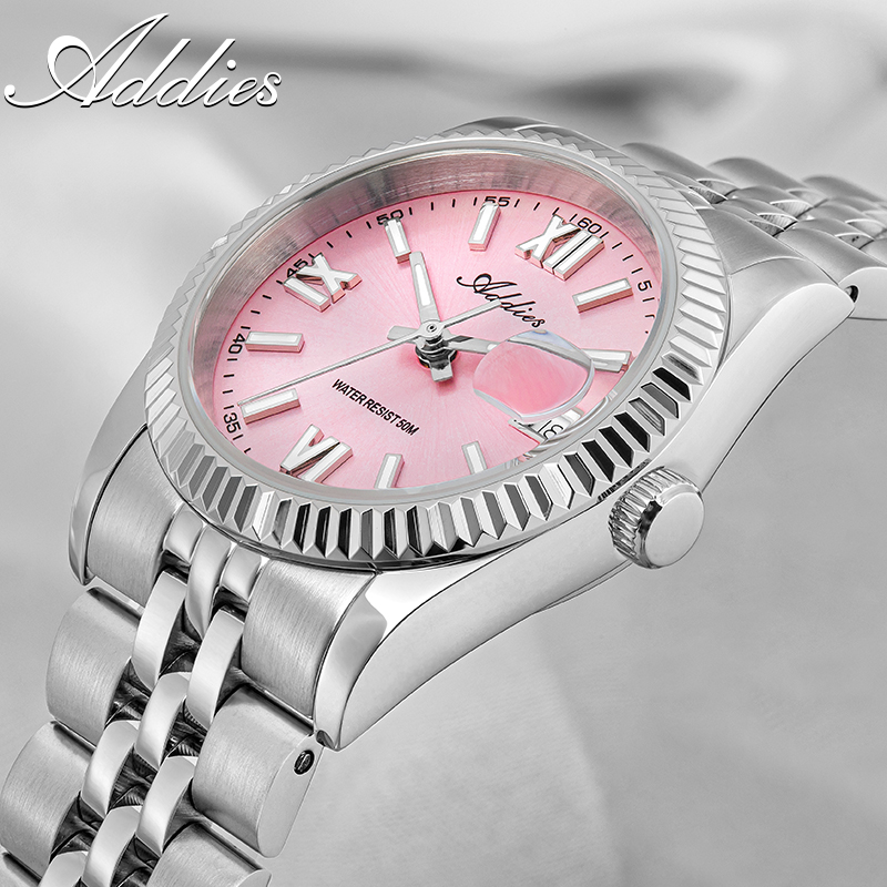 Luxury Watch Time - ساعة أديس الفاخرة للنساء من الفولاذ