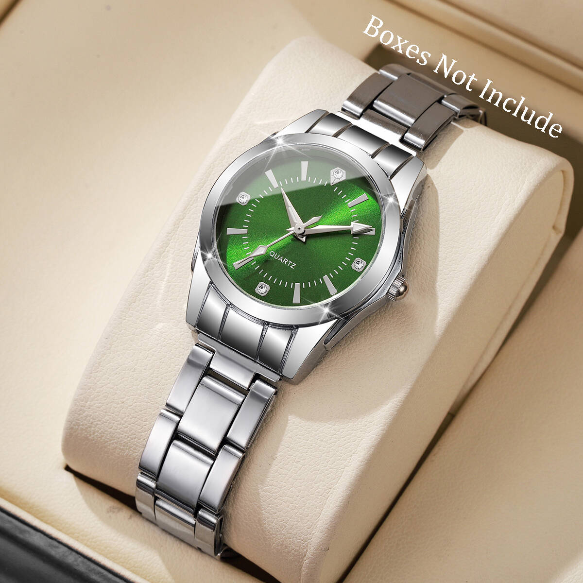 Luxury Watch Display Case - ساعات نسائية فاخرة من حجر الراين