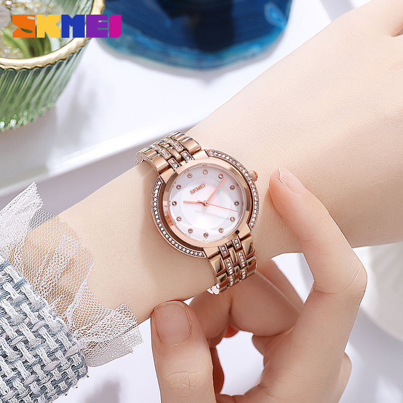 Luxury Women'S Watch - ساعات يد نسائية فاخرة بسوار من