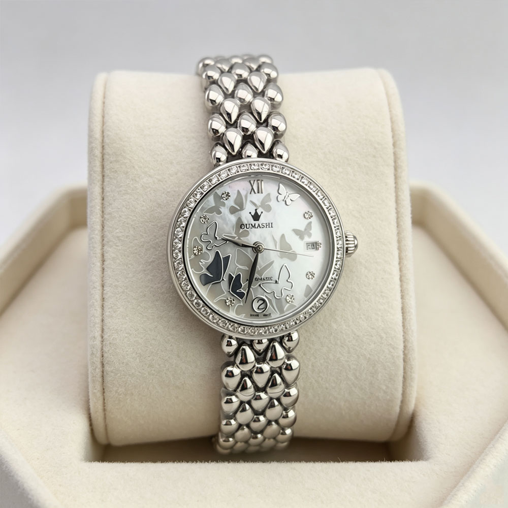 Luxury Women'S Watch - ساعة نسائية فاخرة بحركة ميكانيكية أوتوماتيكية
