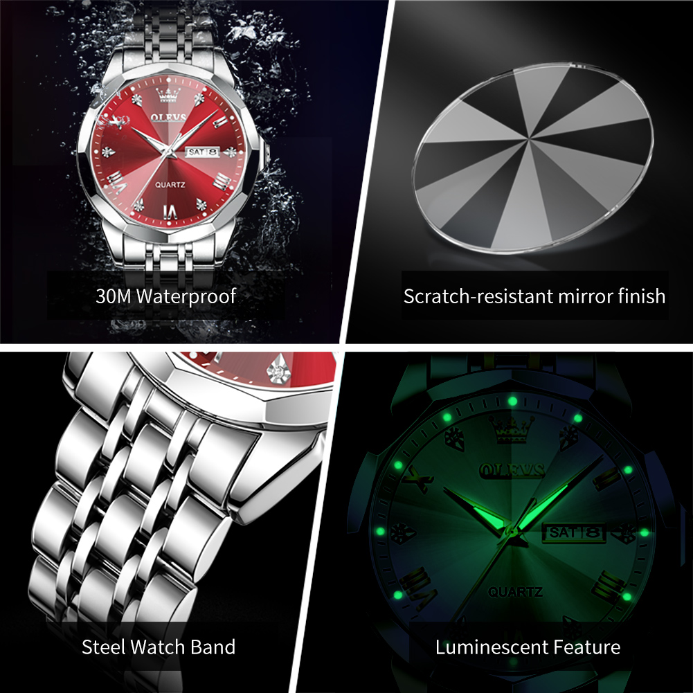 ساعة رجالية أصلية من ماركة OLE - مراجعة Luxury Watch Maker وسعره