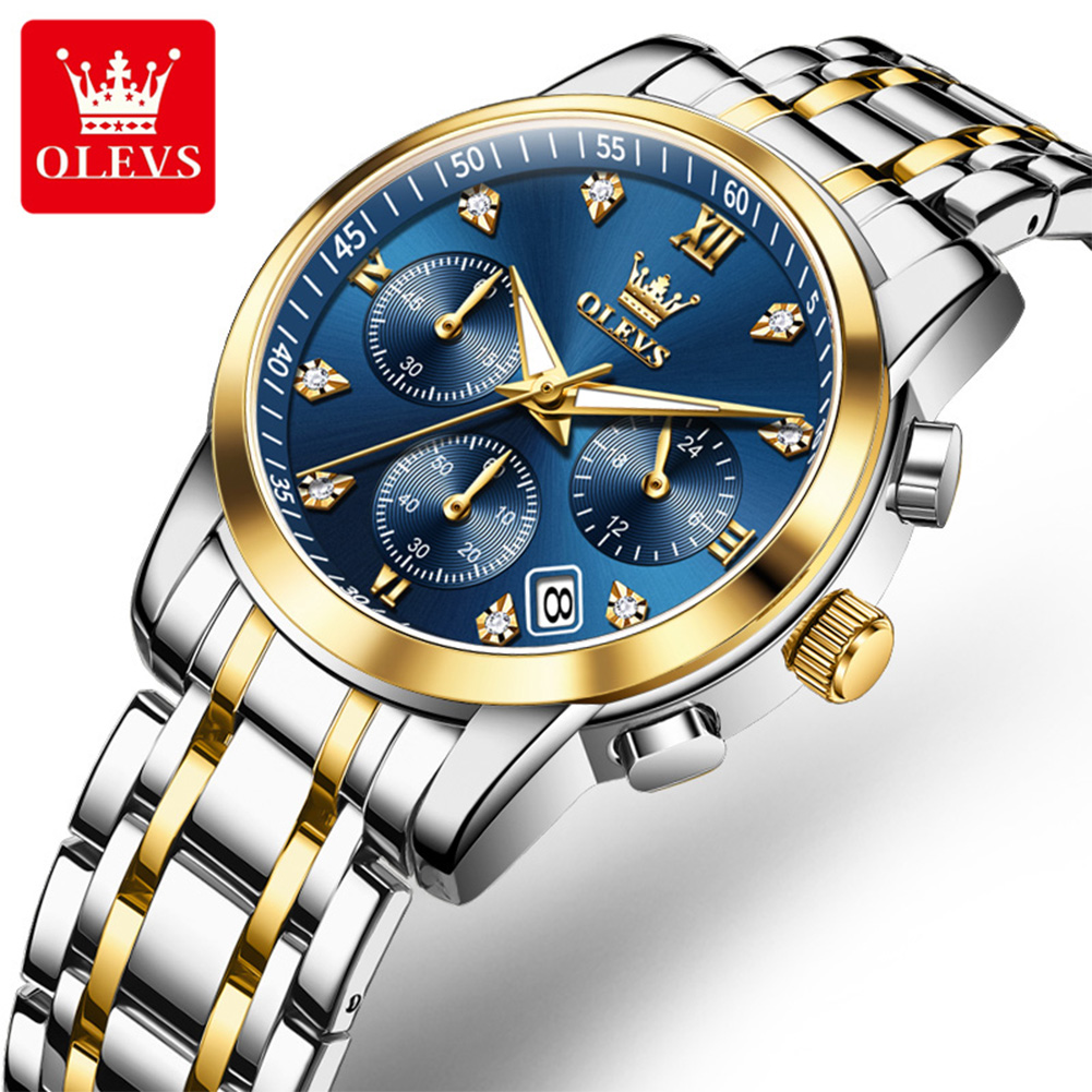 OLEVS ساعة نسائية ماركة فاخرة  - مراجعة Luxury Watch Diamond وسعره