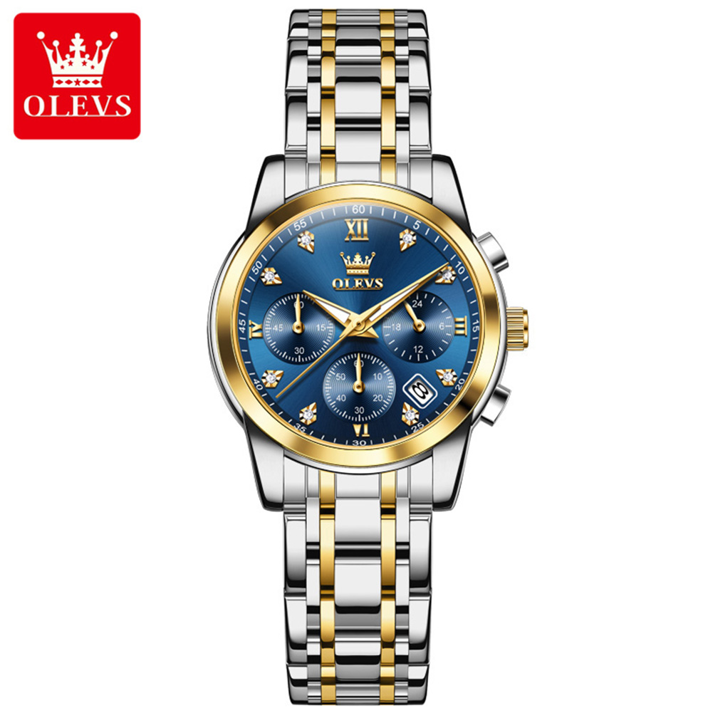 OLEVS ساعة نسائية ماركة فاخرة  - مراجعة Luxury Watch Diamond وسعره