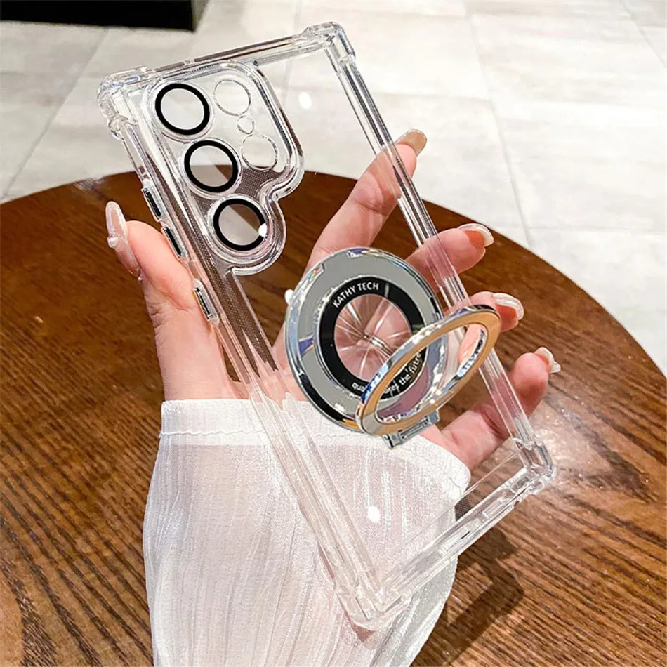 حافظة شفافة فاخرة مقاومة للصدم - مراجعة Luxury Watch Galaxy وسعره