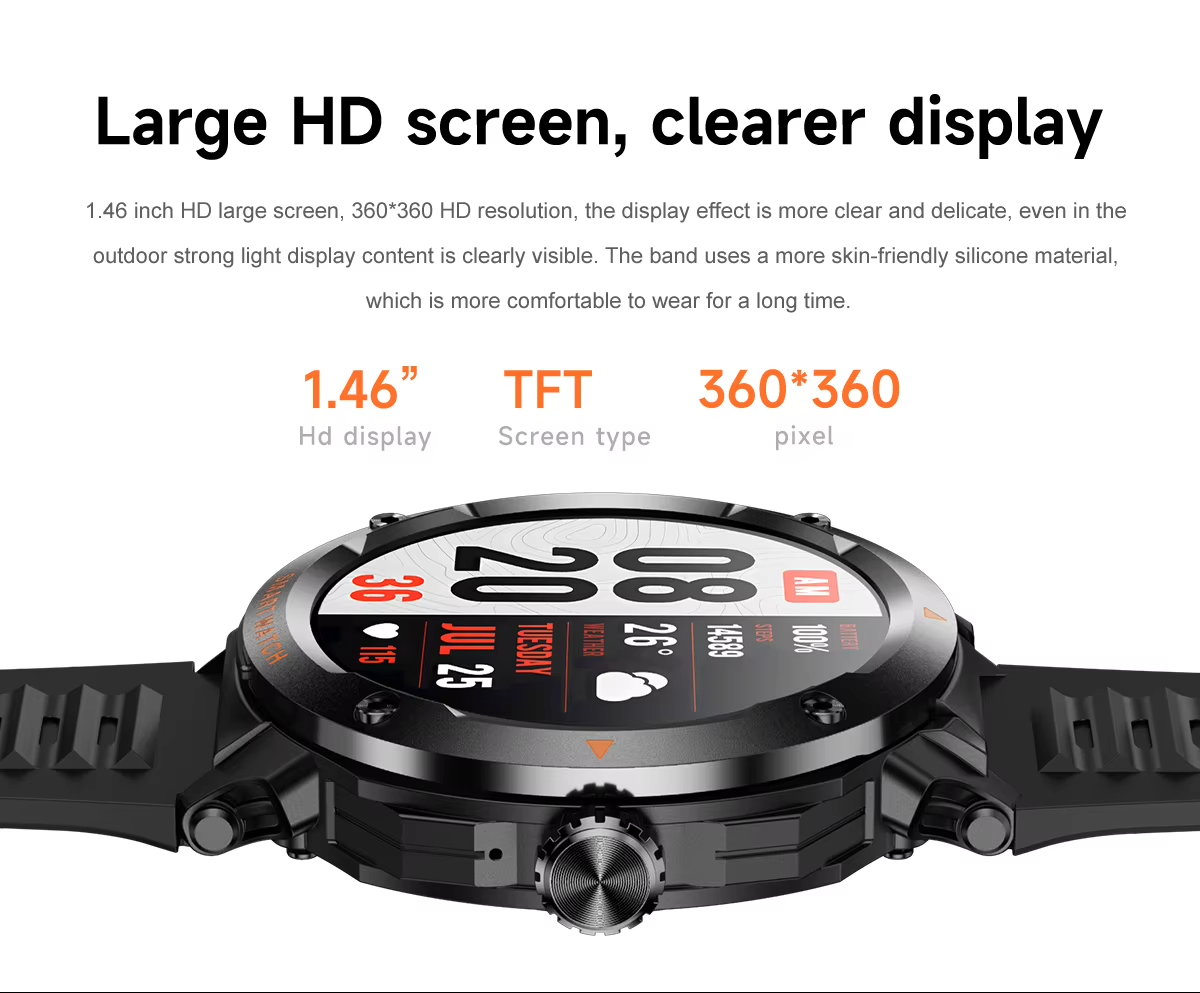 ساعة ذكية بتقنية NFC مع سماعة  - مراجعة Luxury Watch In The World وسعره