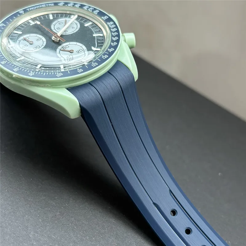 20 مللي متر حزام مطاطي ل أوميغ - مراجعة Luxury Watch Omega وسعره