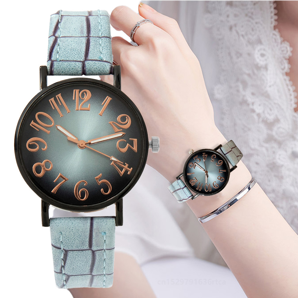 ساعة نسائية فاخرة موضة خمر الس - مراجعة Luxury Watch With Leather Strap وسعره