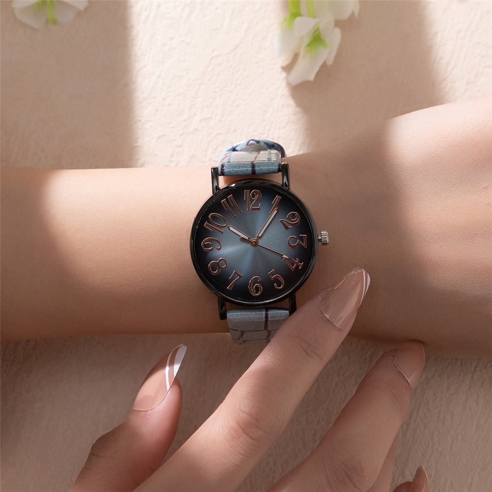 ساعة نسائية فاخرة موضة خمر الس - مراجعة Luxury Watch With Leather Strap وسعره