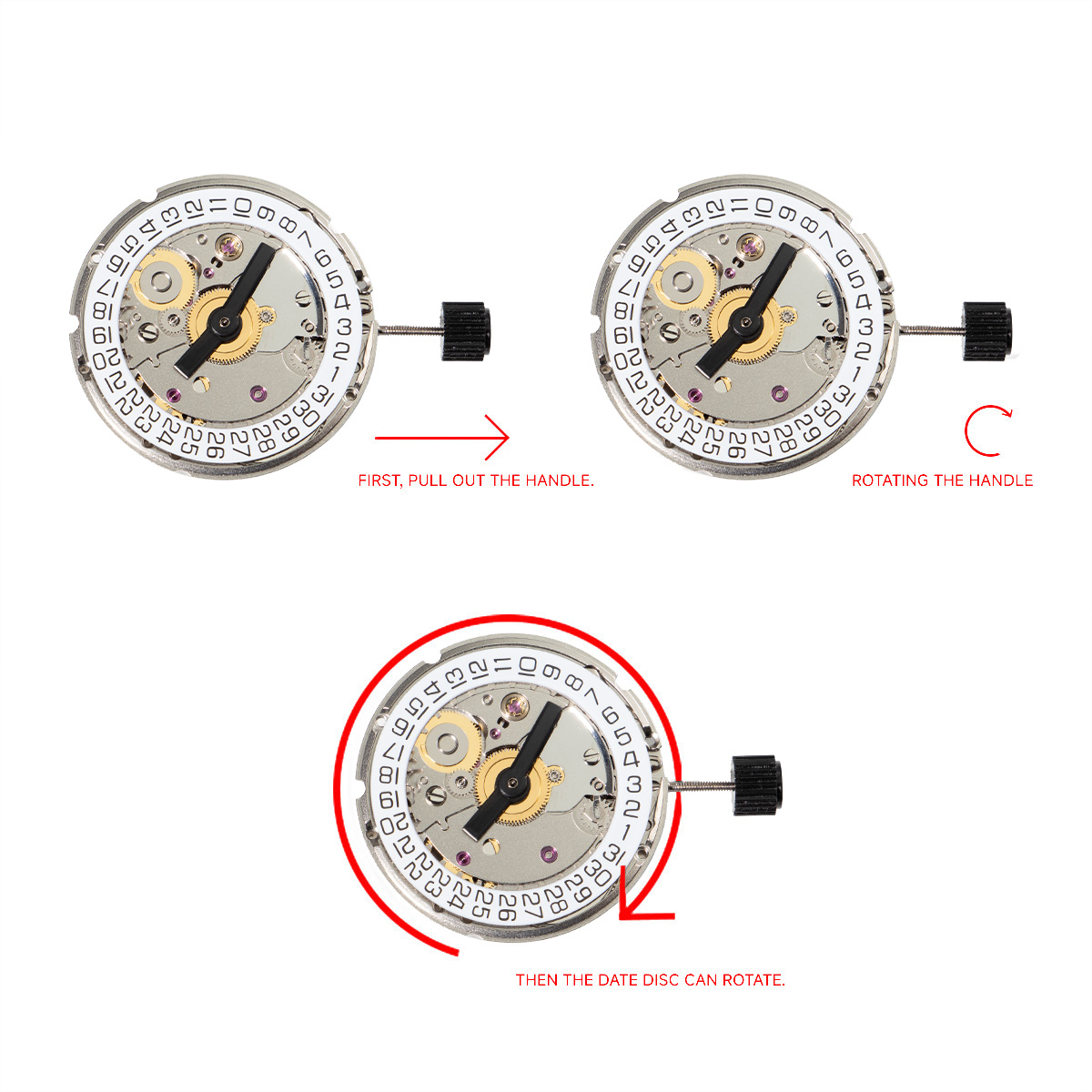 حركة ساعة فاخرة من الصين ETA28 - مراجعة Luxury Watch Diamond وسعره