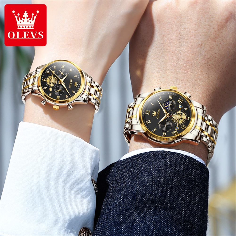 ساعة OLEVS كوارتز للزوجين مارك - مراجعة Luxury Watch Time وسعره
