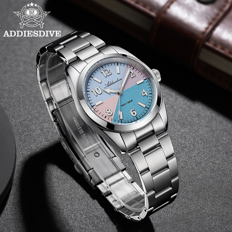 ساعة ADDIESDIVE من الزجاج اليا - مراجعة Luxury Watch Time وسعره