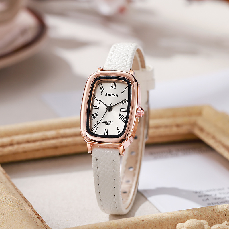 ساعة كوارتز عصرية للنساء ساعات - مراجعة Luxury Watch With Leather Strap وسعره