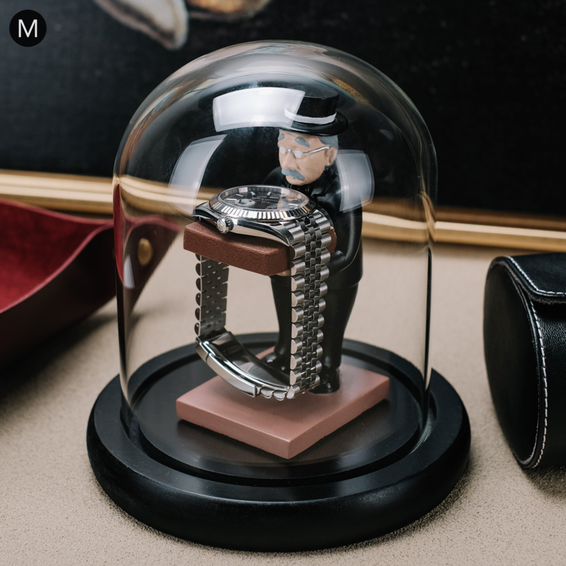 الجدول ساعة أثرية حامل المنظم  - مراجعة Luxury Watch Display Case وسعره