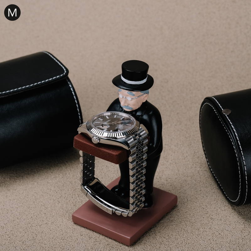 الجدول ساعة أثرية حامل المنظم  - مراجعة Luxury Watch Display Case وسعره