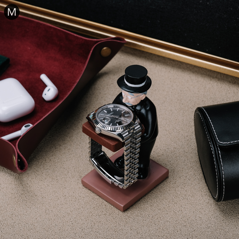 الجدول ساعة أثرية حامل المنظم  - مراجعة Luxury Watch Display Case وسعره