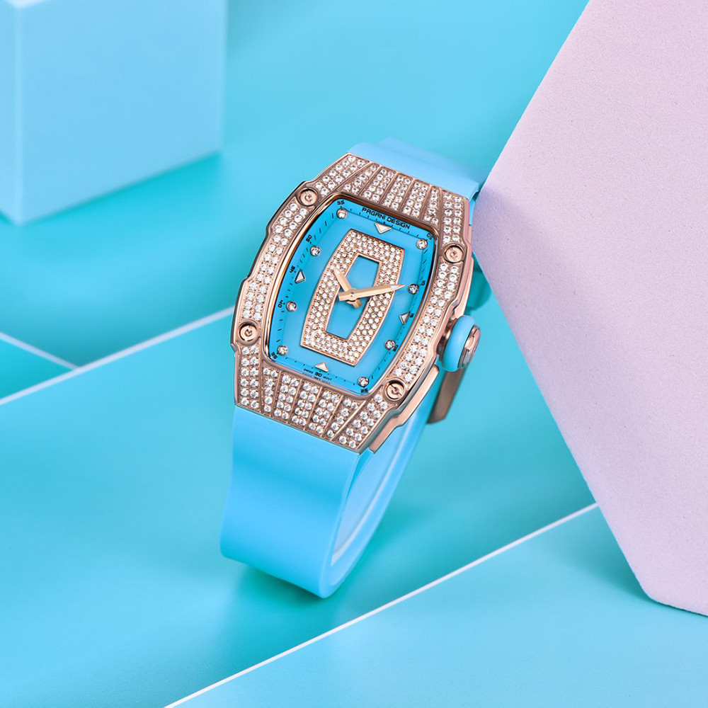 PAGANI DESIGN ساعة نسائية فاخر - مراجعة Luxury Watch Diamond وسعره