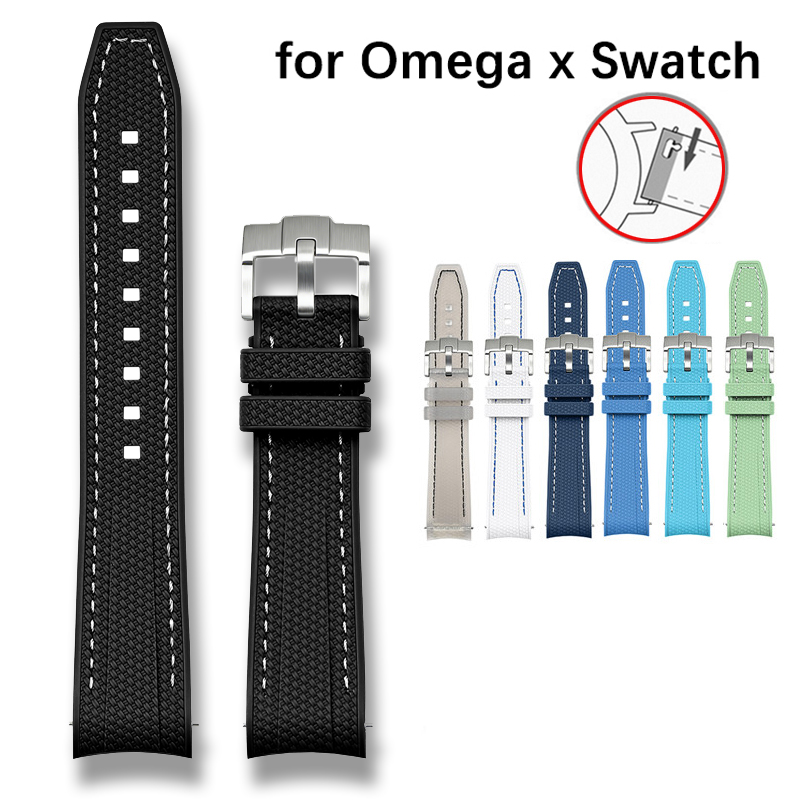 حزام ساعة من السيليكون السائل  - مراجعة Luxury Watch Omega وسعره