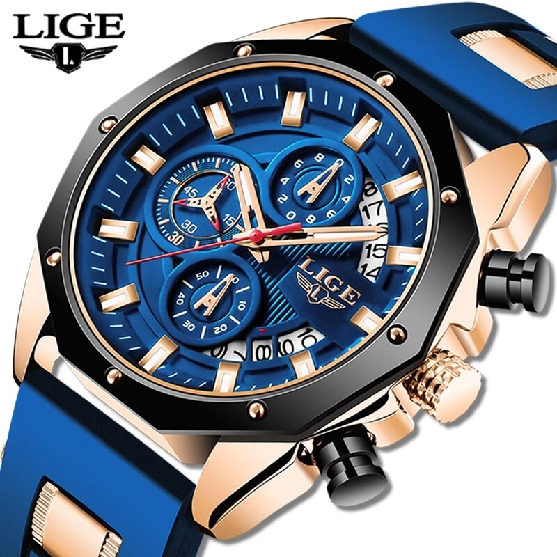 ساعات LIGE العصرية للرجال من أ - مراجعة Luxury Watch Maker وسعره