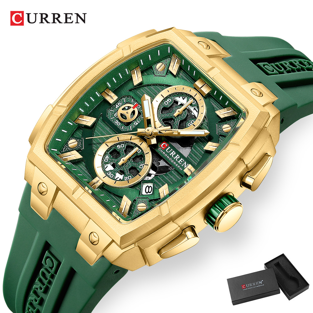 ساعة CURREN الفاخرة للرجال، سا - مراجعة Luxury Watch Quality وسعره
