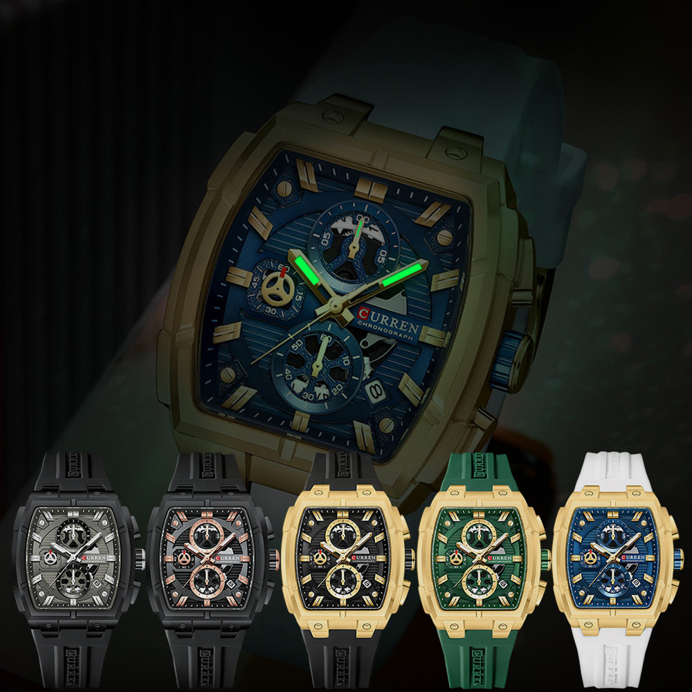 ساعة CURREN الفاخرة للرجال، سا - مراجعة Luxury Watch Quality وسعره