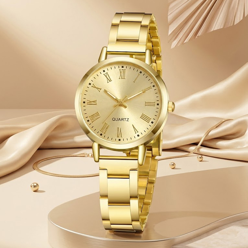 مجموعة من 5 قطع ساعات مجوهرات  - مراجعة Luxury Watch Kit وسعره