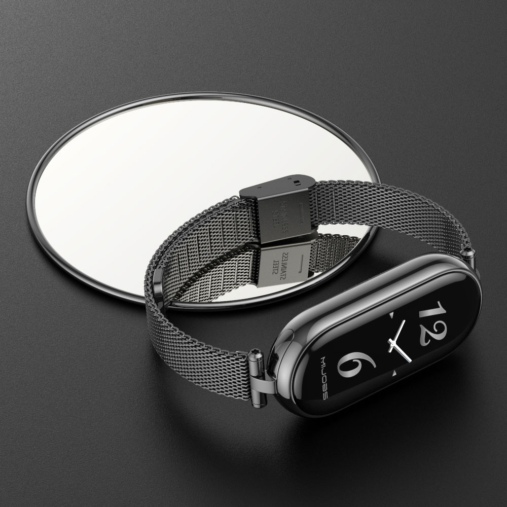 حزام ل Mi Band 10 11 9 8 سوار  - مراجعة Xiaomi Luxury Watch وسعره