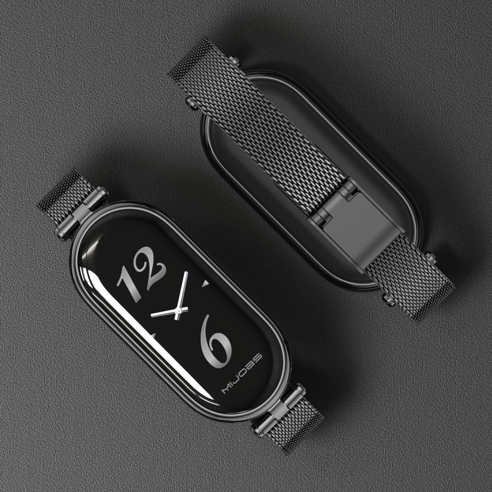 حزام ل Mi Band 10 11 9 8 سوار  - مراجعة Xiaomi Luxury Watch وسعره