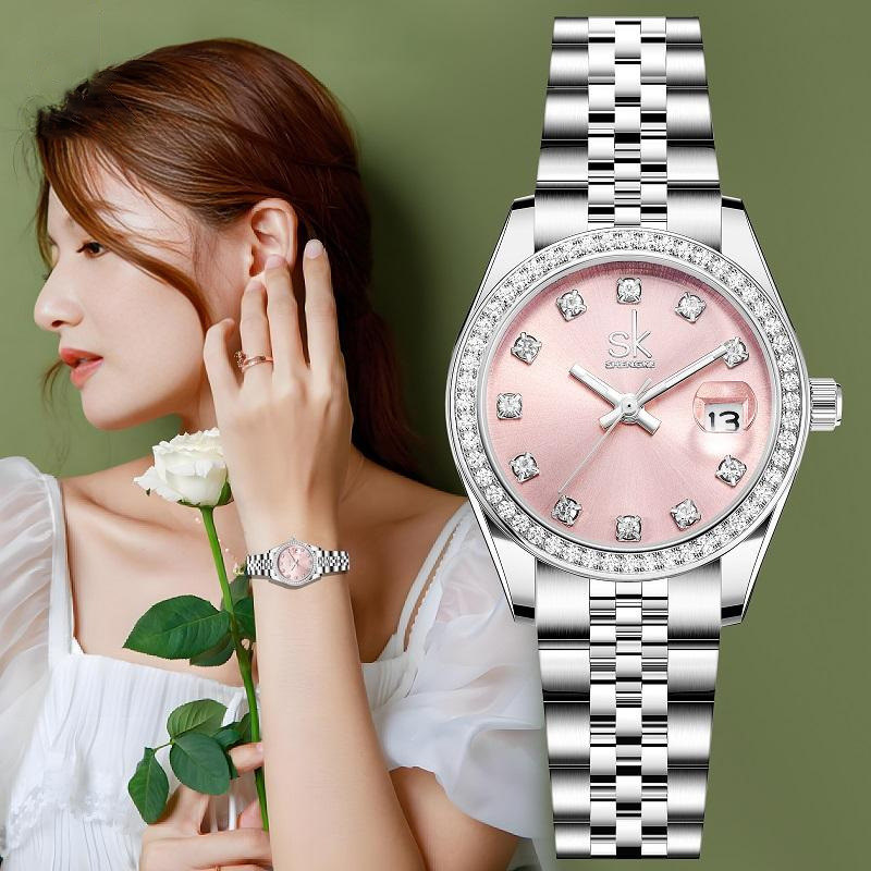 ساعة نسائية عصرية من UTHAI CQ4 - مراجعة Luxury Watch Diamond وسعره