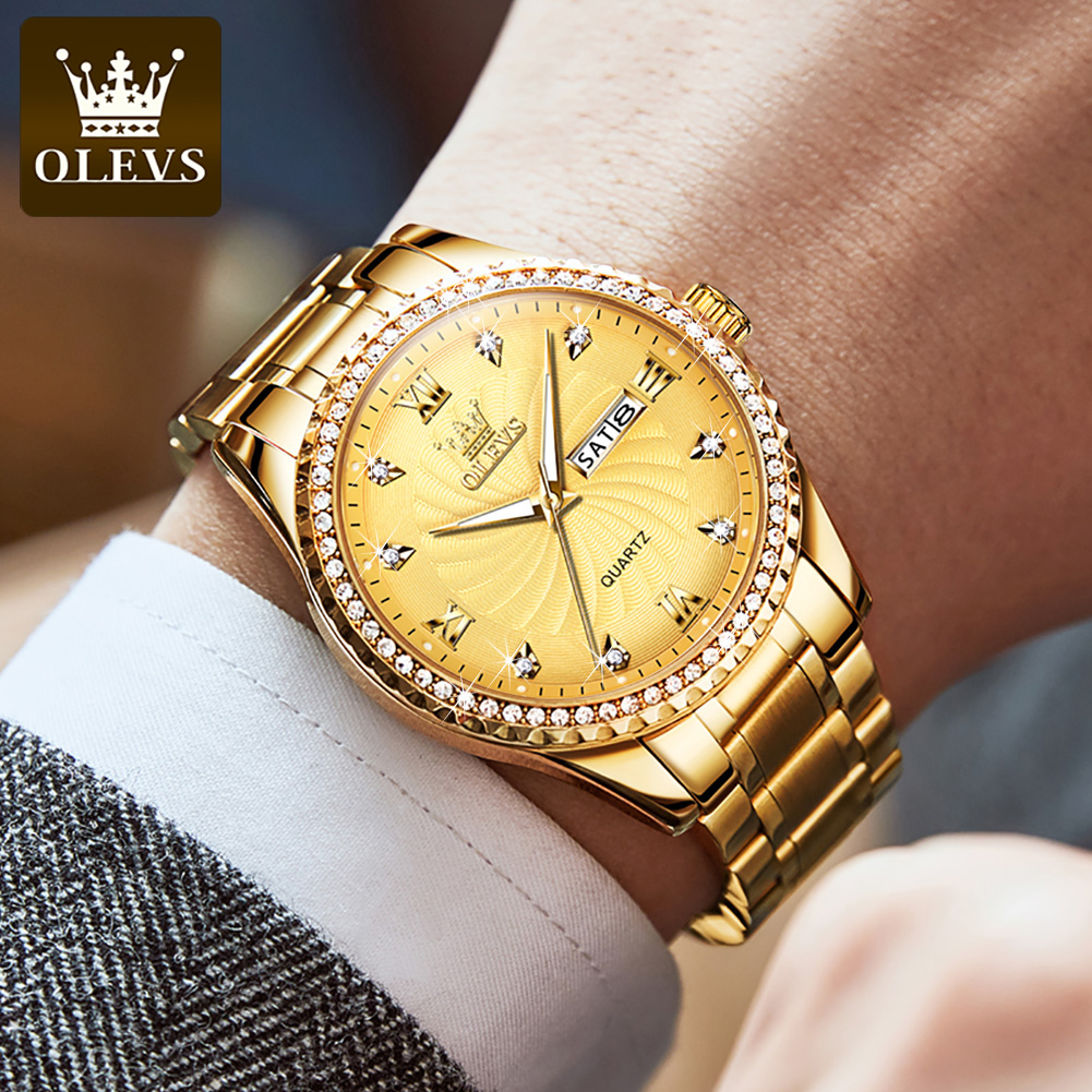 ساعة يد رجالية فاخرة من OLEVS  - مراجعة Luxury Watch Maker وسعره
