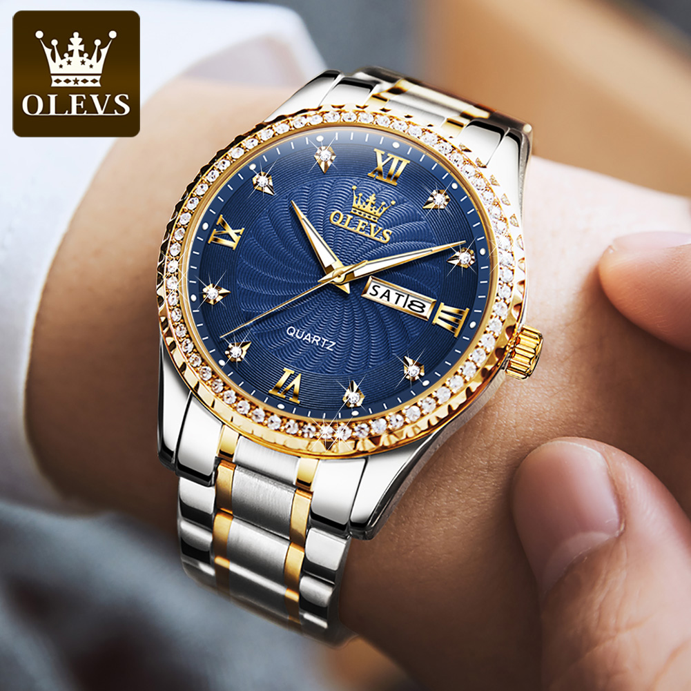 ساعة يد رجالية فاخرة من OLEVS  - مراجعة Luxury Watch Maker وسعره