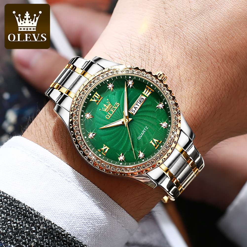 ساعة يد رجالية فاخرة من OLEVS  - مراجعة Luxury Watch Maker وسعره