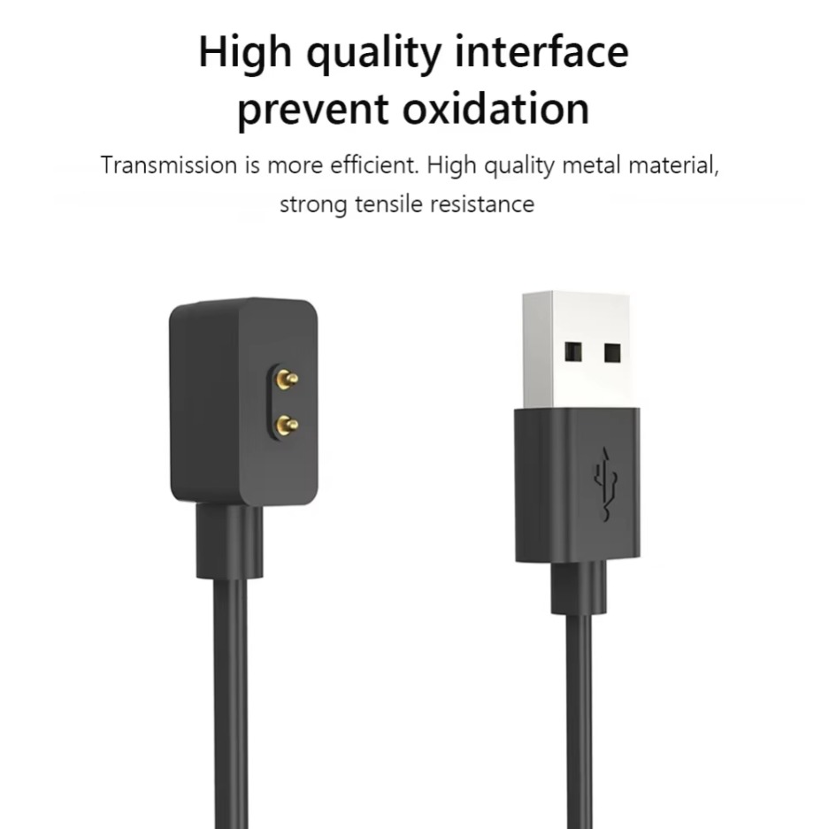 كابل شحن USB لساعة شاومي باند  - مراجعة Xiaomi Luxury Watch وسعره