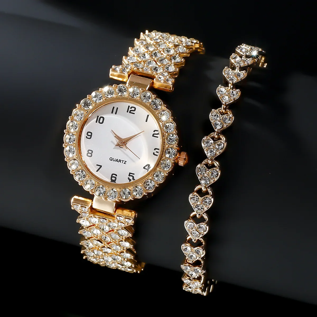 1 قطعة/2 قطعة مجموعة ساعات نسا - مراجعة Luxury Watch Kit وسعره