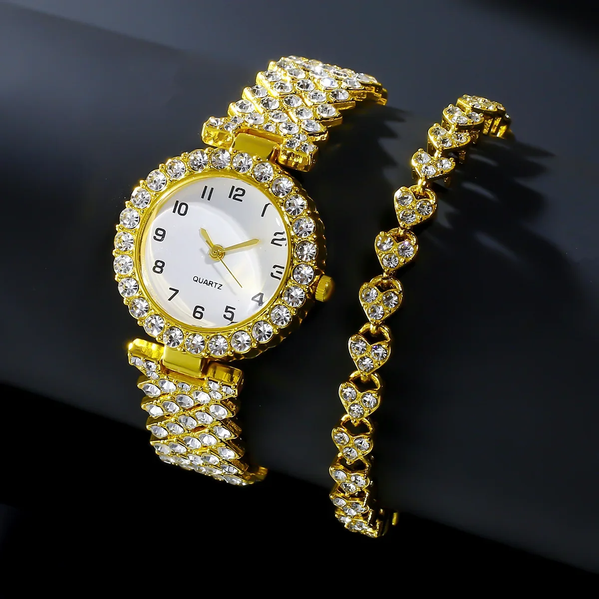 1 قطعة/2 قطعة مجموعة ساعات نسا - مراجعة Luxury Watch Kit وسعره
