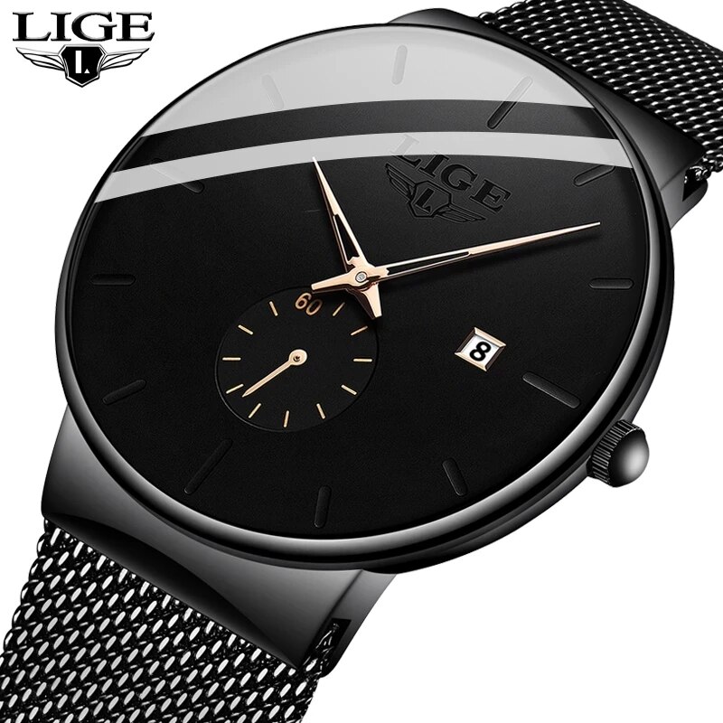 ساعات رجالية عصرية من LIGE ، أ - مراجعة Luxury Watch Maker وسعره