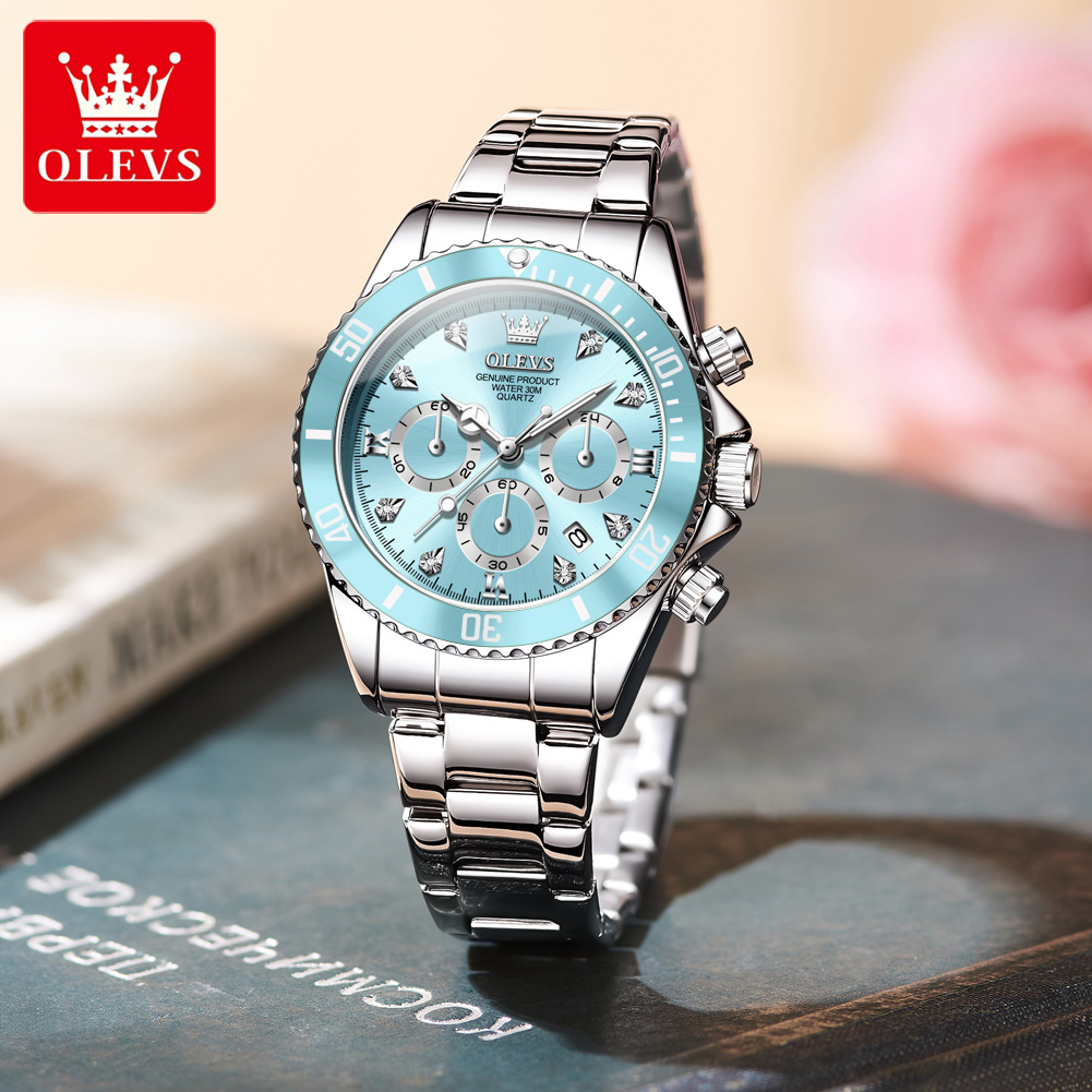 OLEVS ساعة نسائية 5632 ساعات ك - مراجعة Luxury Women'S Watch وسعره