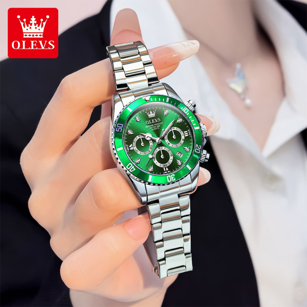 OLEVS ساعة نسائية 5632 ساعات ك - مراجعة Luxury Women'S Watch وسعره