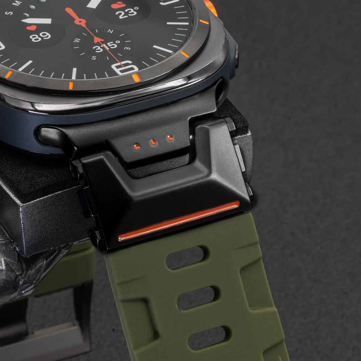 حزام سيليكون مطاطي لساعة سامسو - مراجعة Luxury Watch Galaxy وسعره