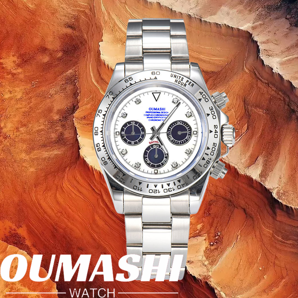ساعات فاخرة VK63 بزجاج الياقوت - مراجعة Luxury Watch With Leather Strap وسعره
