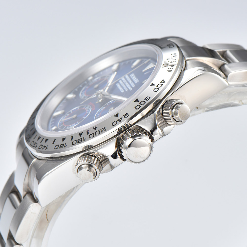 ساعات فاخرة VK63 بزجاج الياقوت - مراجعة Luxury Watch With Leather Strap وسعره