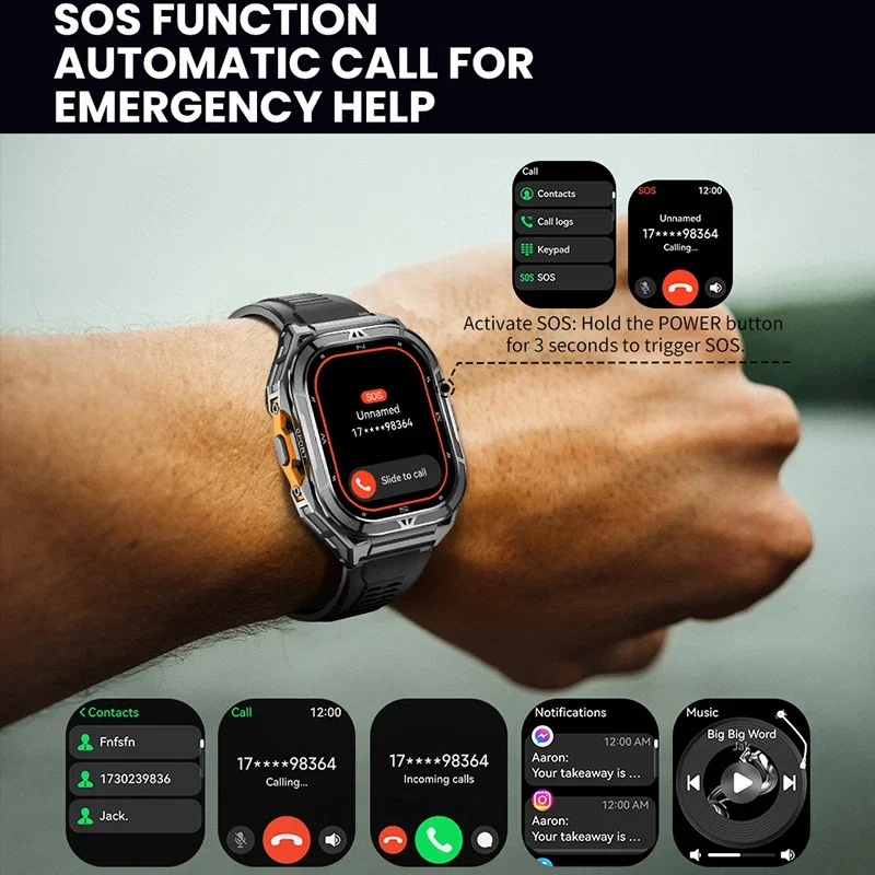 ساعة ذكية فاخرة بشاشة AMOLED م - مراجعة Luxury Watch In The World وسعره
