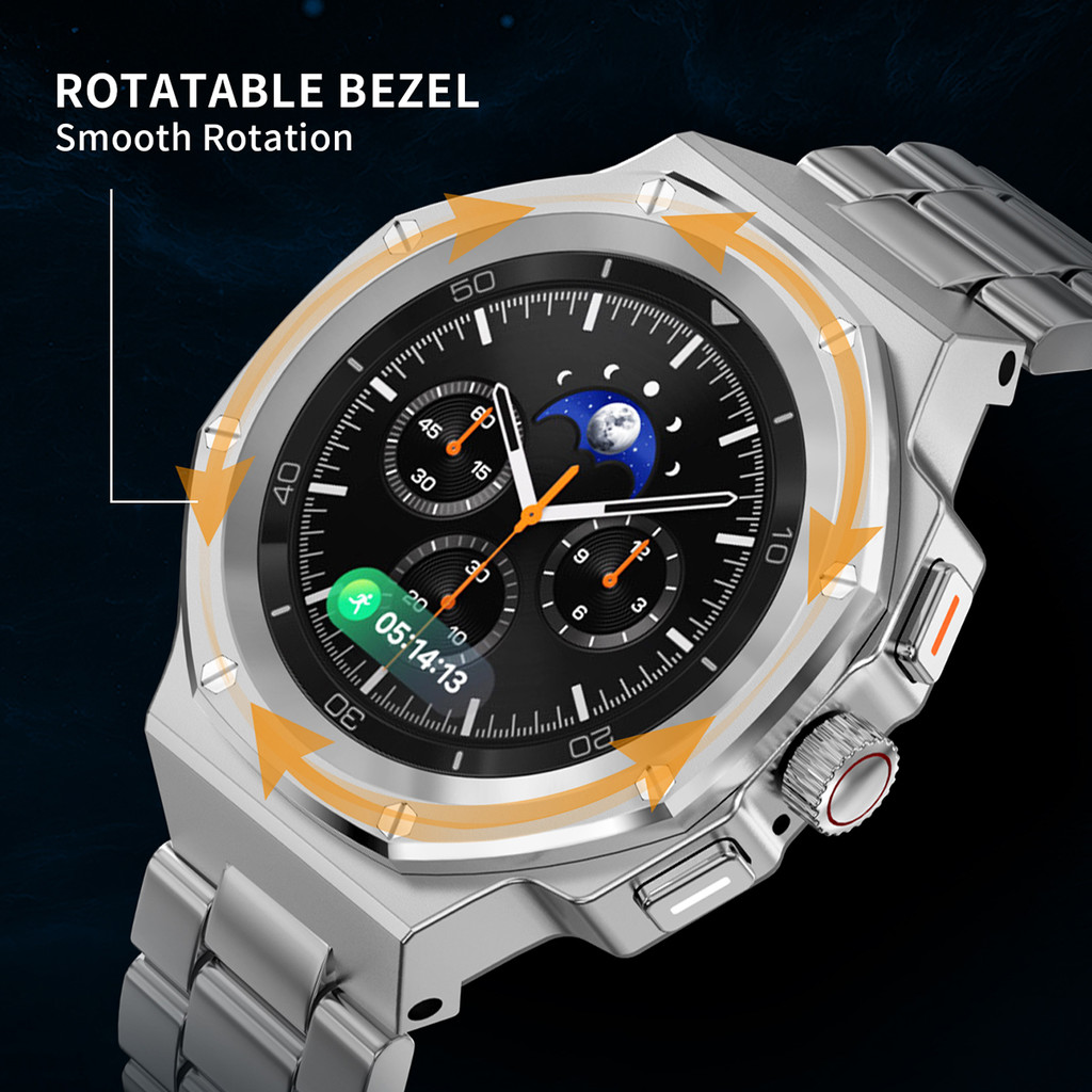 طقم تعديل فاخر لساعة سامسونج ج - مراجعة Luxury Watch Galaxy وسعره