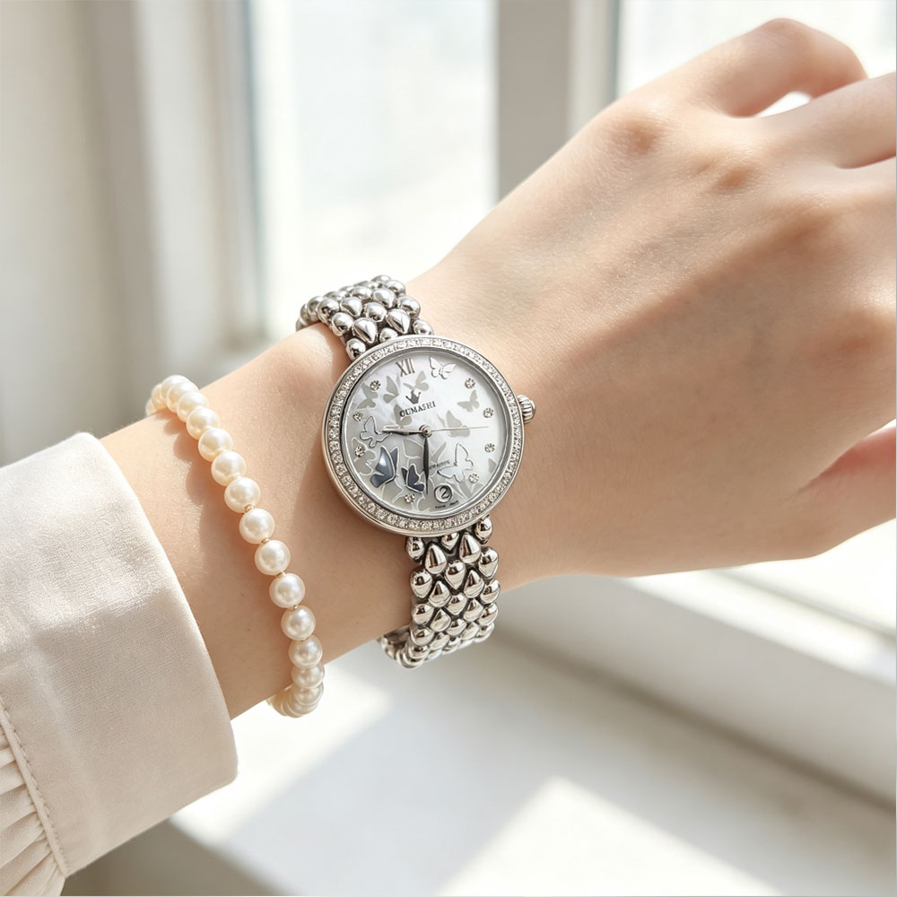 ساعة نسائية فاخرة بحركة ميكاني - مراجعة Luxury Women'S Watch وسعره